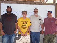 Match 6 Score Relay Winners - Matt Basalla, Irv Claar, John Hoover, Mike Glantz